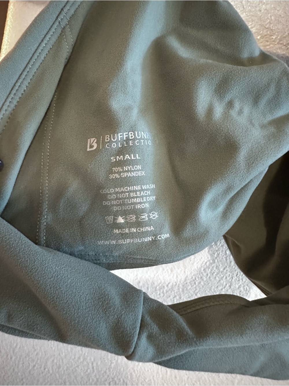 BuffBunny Olive Green Twist Halter Top - Picture 3 of 3
